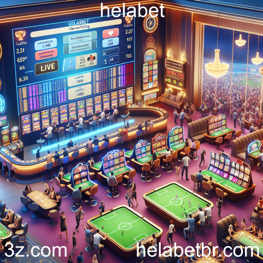 Apostas Ao Vivo: A Nova Fronteira das Apostas Online no Helabet